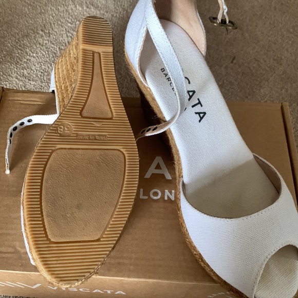 Viscata Barcelona size 38 (7.5-8) white - Picture 6 of 16